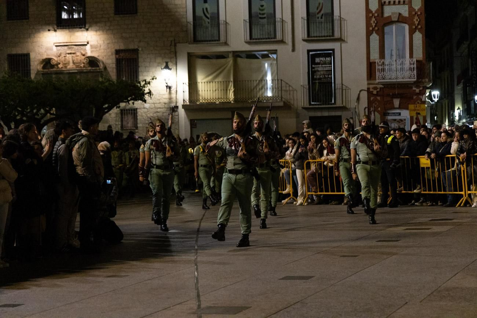 La Legión y el Cristo de la Buena Muerte es uno de los binomios de la Semana Santa.