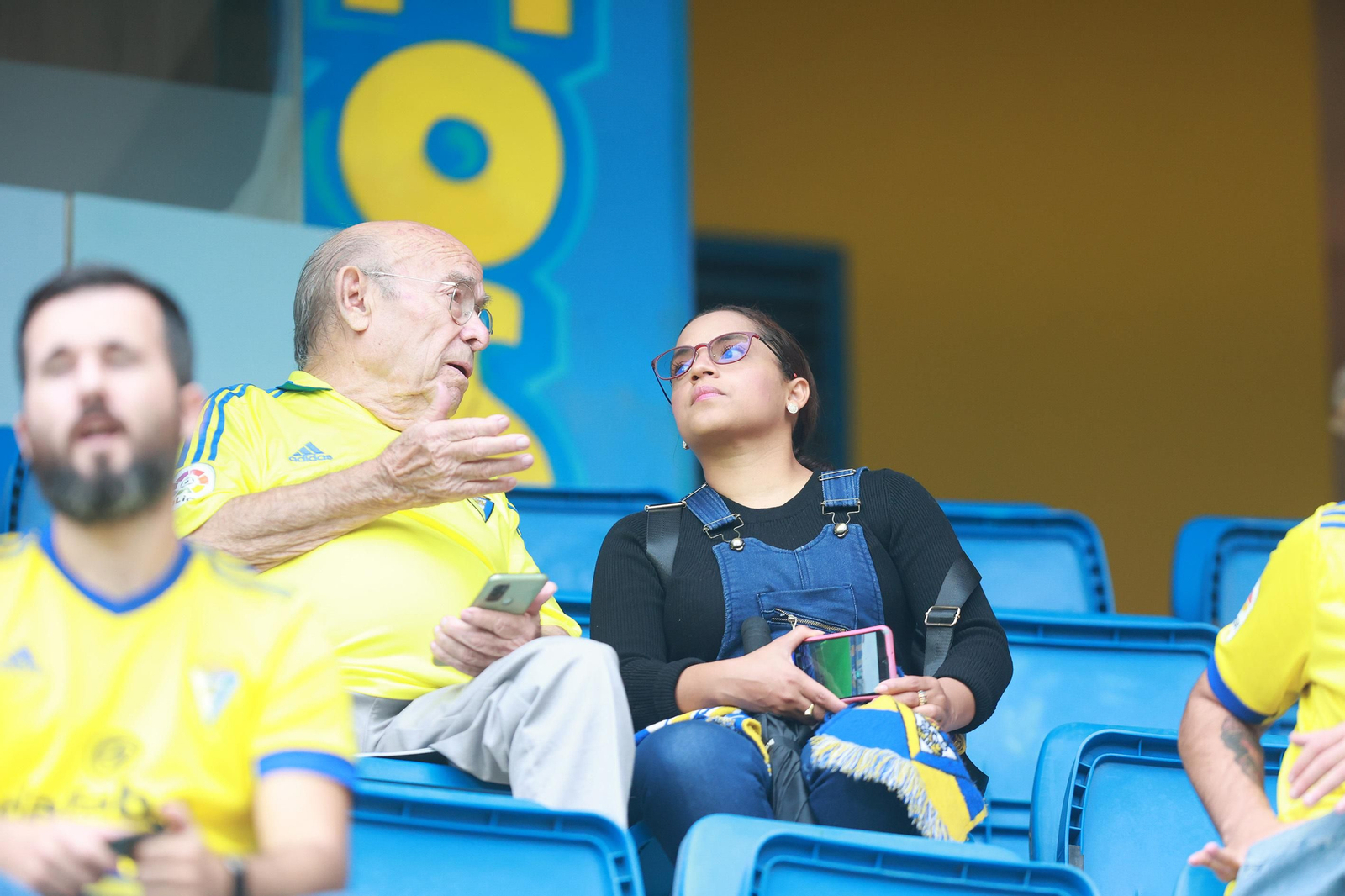 El partido del Cádiz C.F.-Real Betis, en imágenes