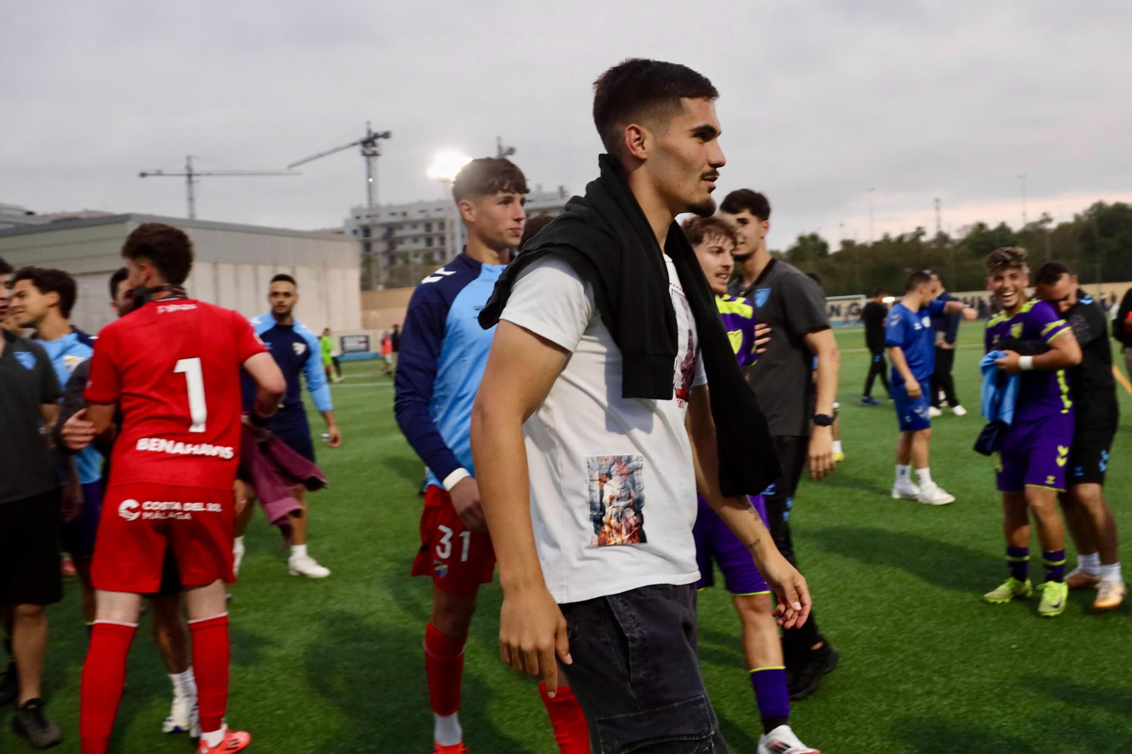 Loren, Chupete, Izan Merino, mucha afición... El Atlético Malagueño, apoyado en Mijas