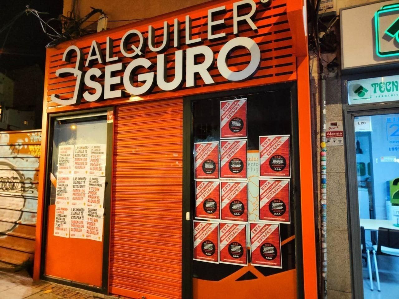 Una oficina de Alquiler Seguro.