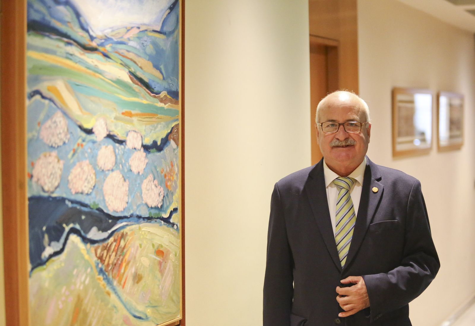 José Zayas López,  presidente del Consejo Andaluz de Colegios Oficiales de Peritos.