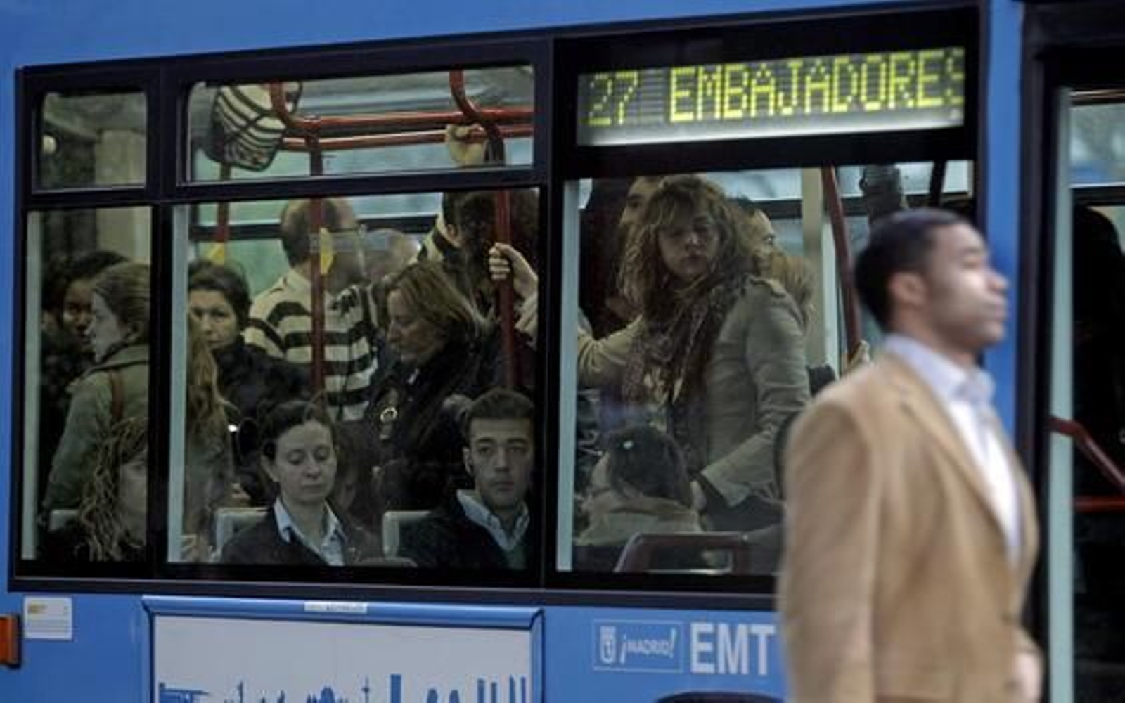 Jornada de la huelga general en Madrid.

Foto: EFE