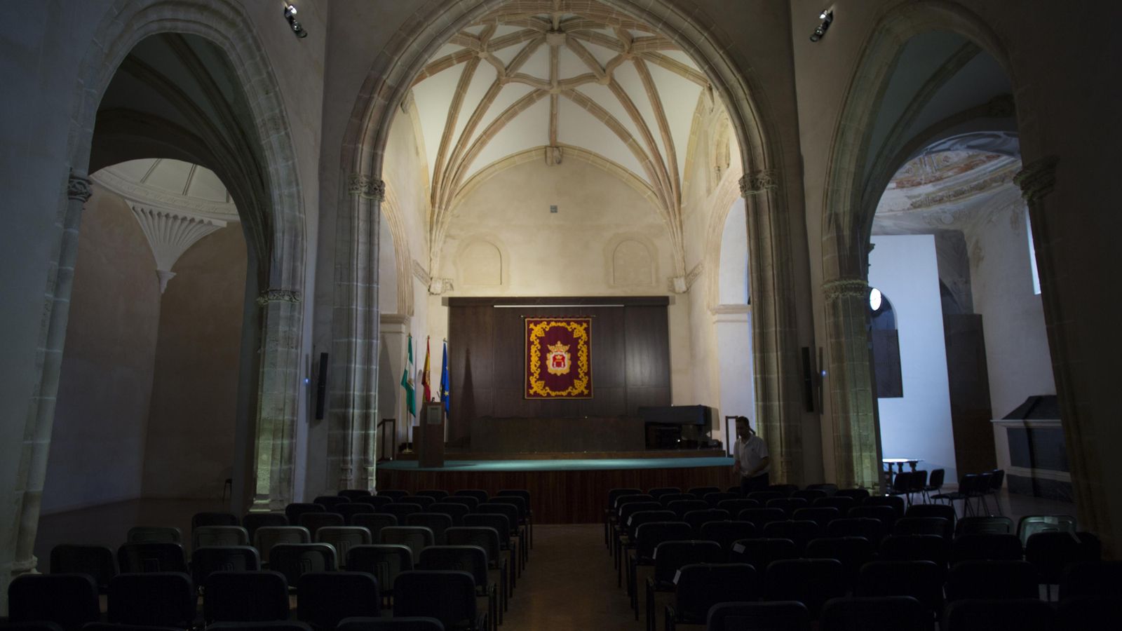 El interior del Convento de Santo Domingo.