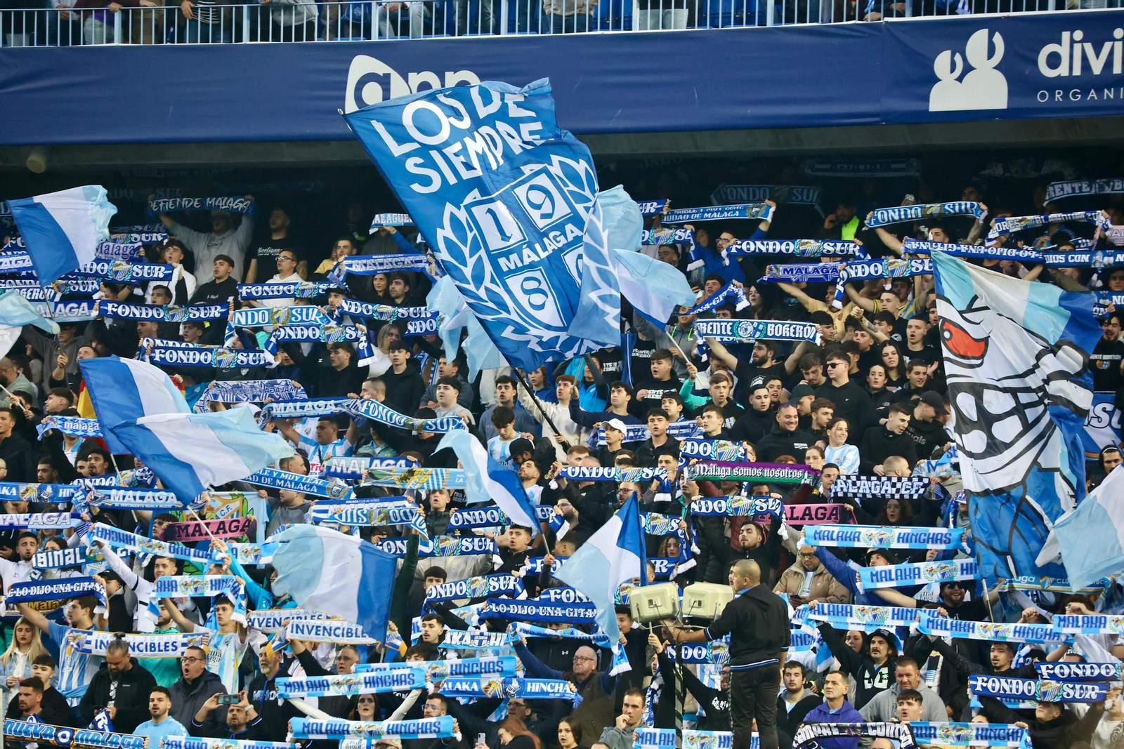 Las fotos del Málaga CF-Real Zaragoza