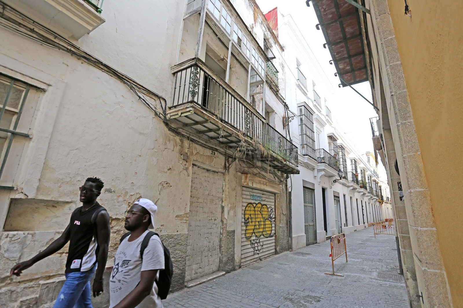 Inmueble de la calle Francos que está en proceso de expropiación por parte del Ayuntamiento.