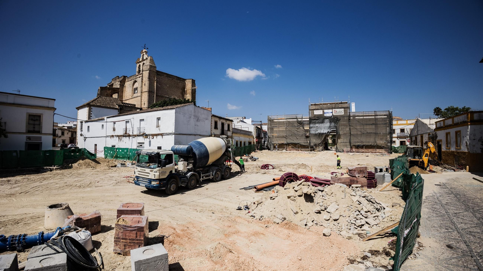 Una imagen de la Plaza del Mercado del pasado septiembre.