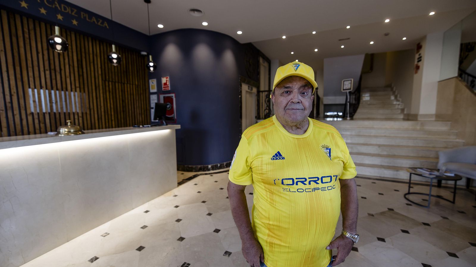 Don Miguel se pasea por el Spa Cádiz Plaza como si fuera su segunda casa.