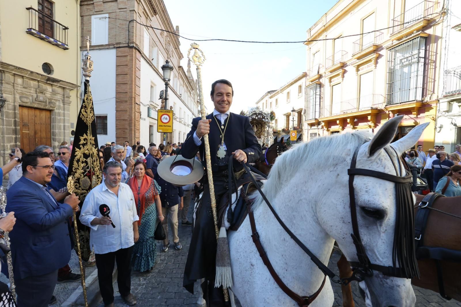 La salida de la Hermandad del Rocío de Jerez, en imágenes