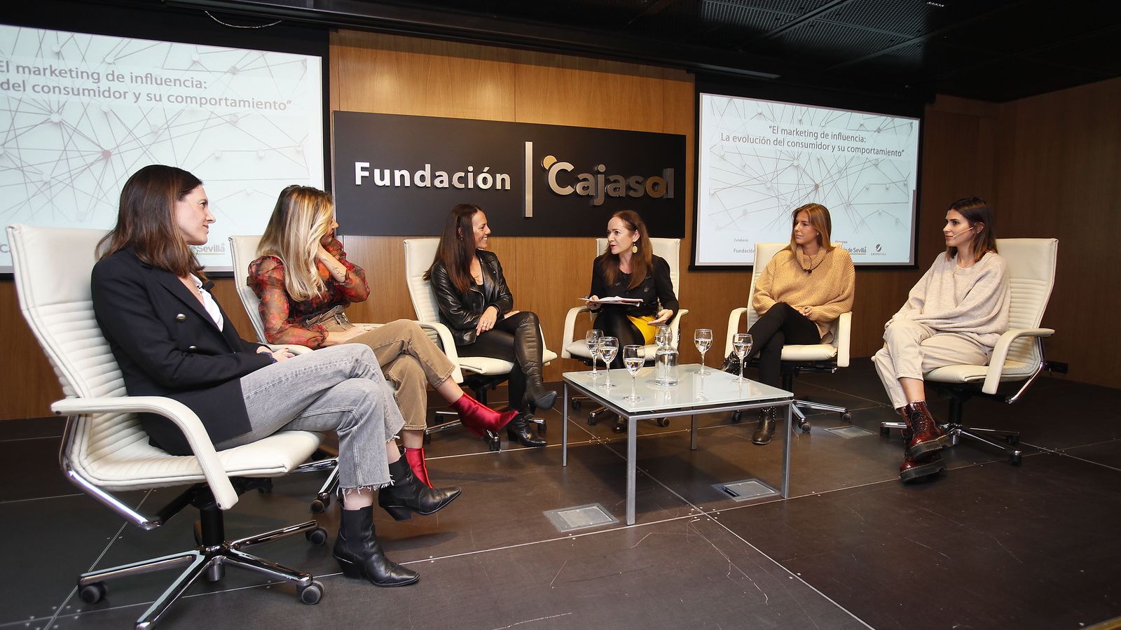 Un momento de la mesa redonda sobre ‘El influencer y su acción en el marketing’.