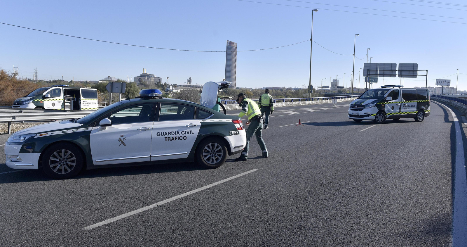 Las imágenes de la Nochevieja en Sevilla
