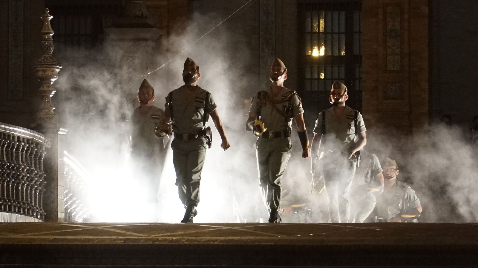 Otro detalle del desfile de la Legión.