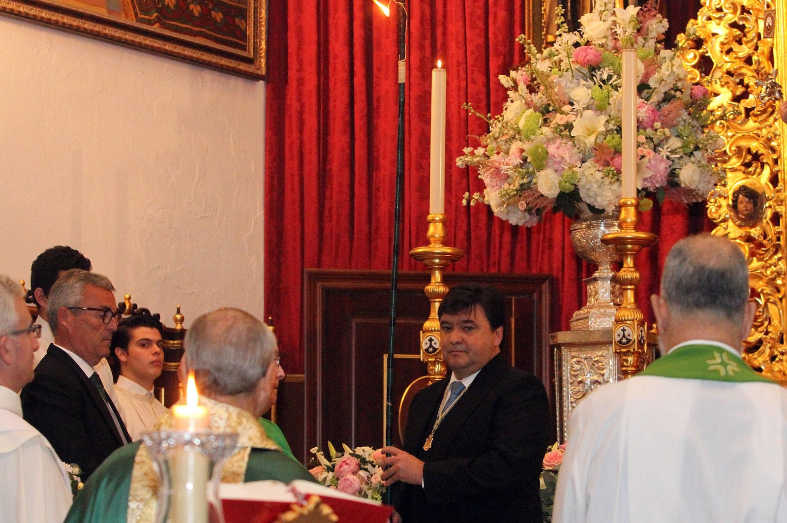 Imágenes de la bendición de la Virgen del Carmen
