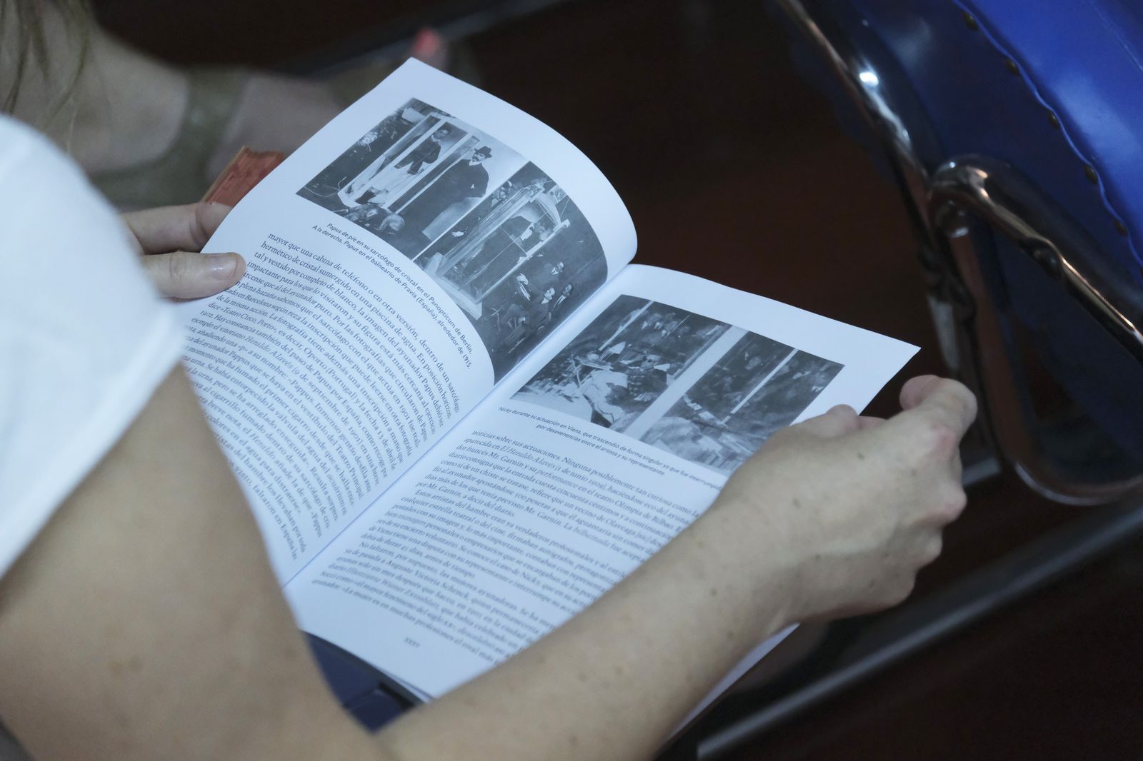 La presentación de 'Los artistas del hambre', de Fernando González Viñas, en imágenes