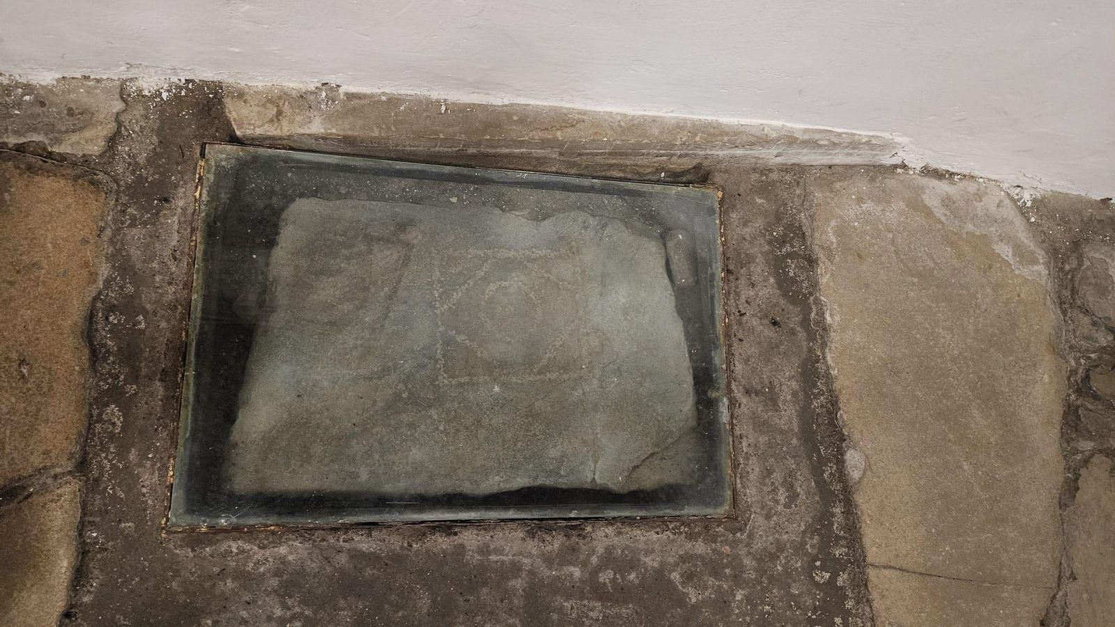 Juego romano grabado en la calzada