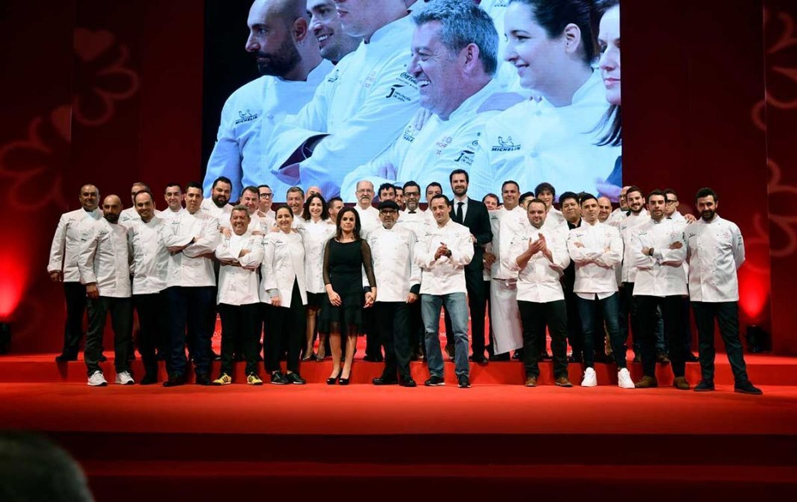Gala Michelin de 2019, la última presencial. La del año pasado fue 'on line'.