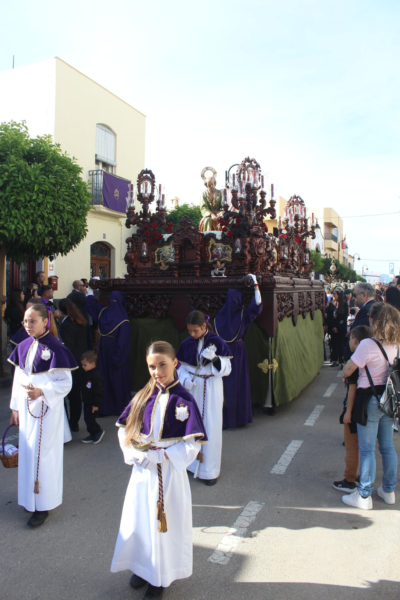 La subida de Jesús y el Pregón del Judío de Vera, en imágenes