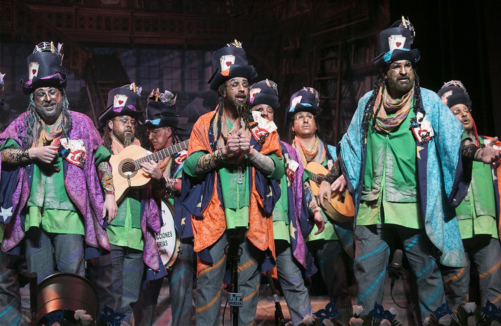 Imagen de la tercera semifinal del Carnaval Colombino