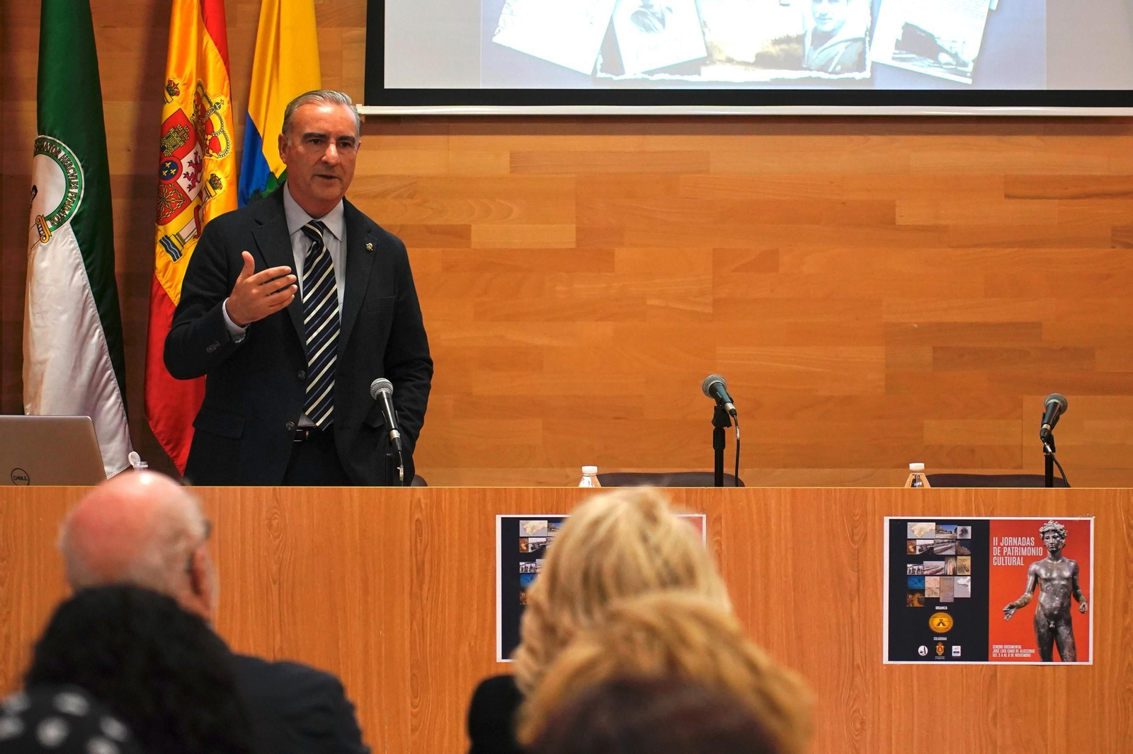 Las fotos de la conferencia de Alfonso Escuadra en las II Jornadas de Patrimonio Cultural de Algeciras