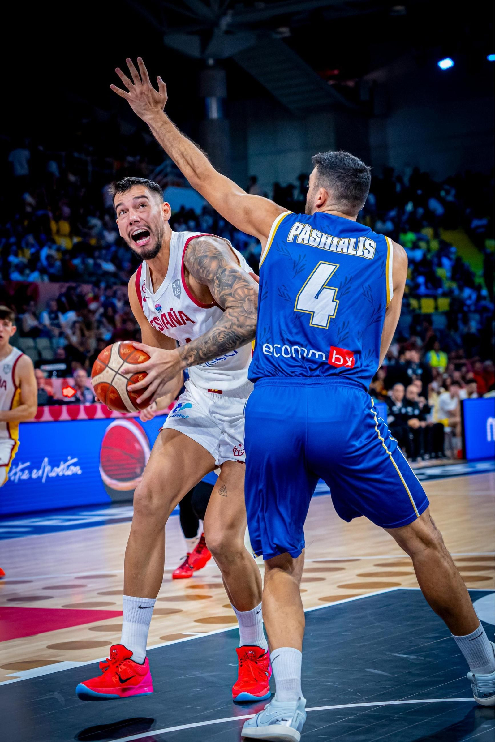 Las fotos del Chipre - España de baloncesto