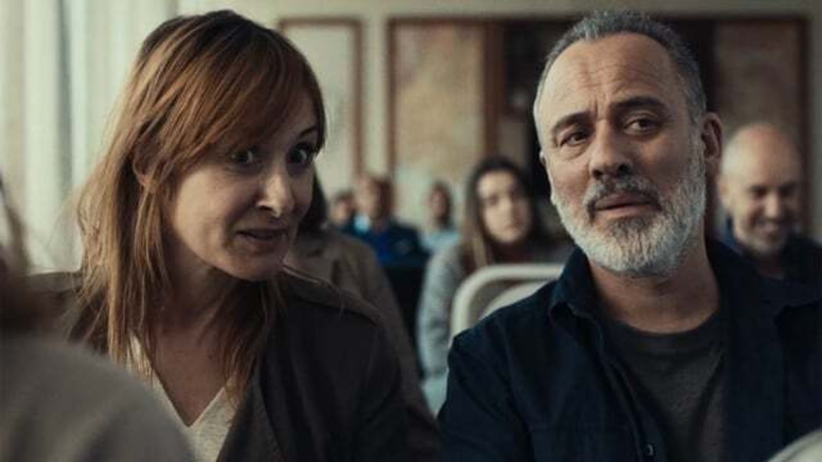 Nathalie Poza y Javier Gutiérrez en una imagen del filme.