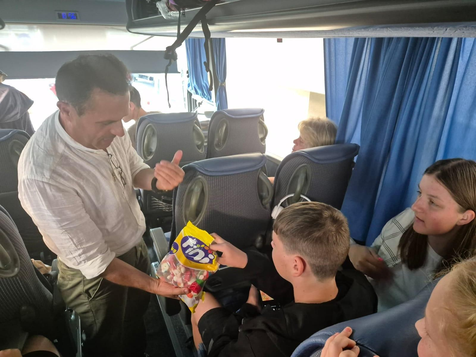 Niños ucranianos del campamento "Un respiro de esperanza" disfrutan en Jaén, en imágenes