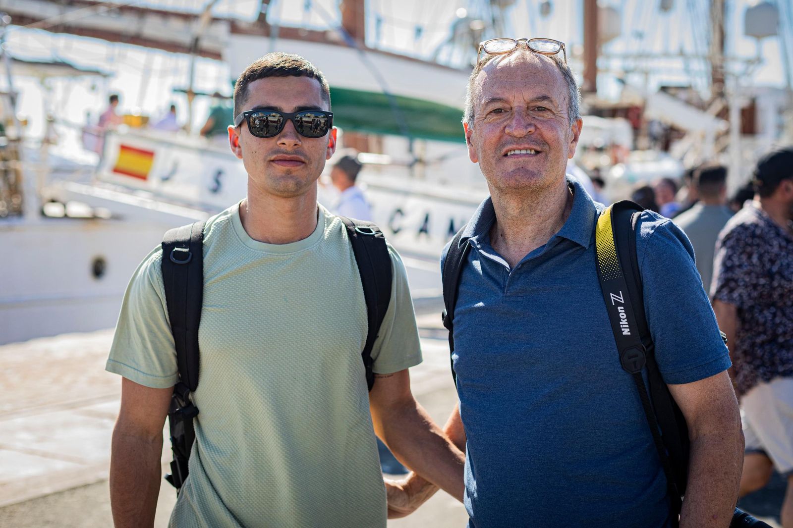 Las imágenes de la llegada del 'Juan Sebastián de Elcano' a Cádiz