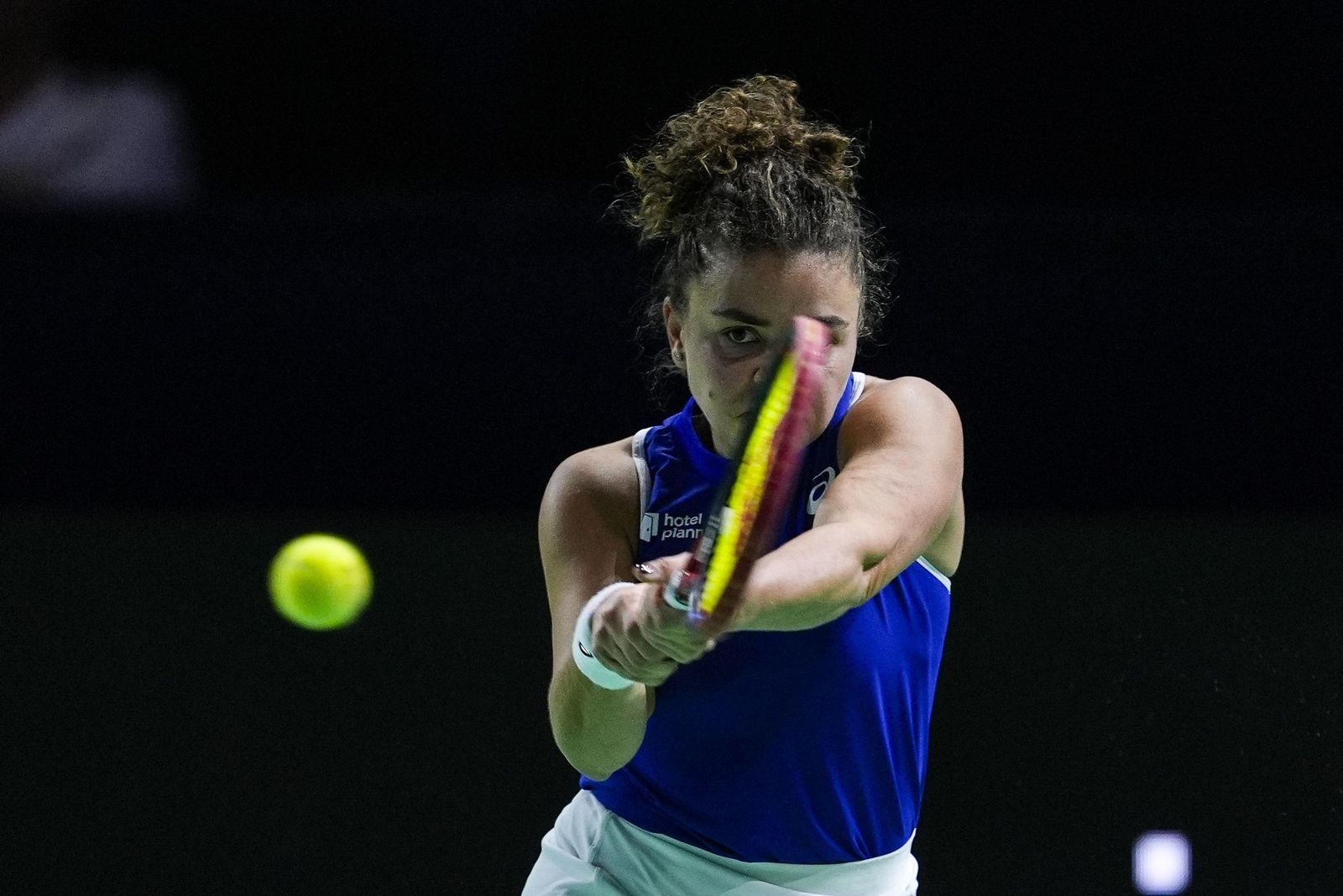 El Italia-Japón de la Billie Jean King en Málaga, en fotos