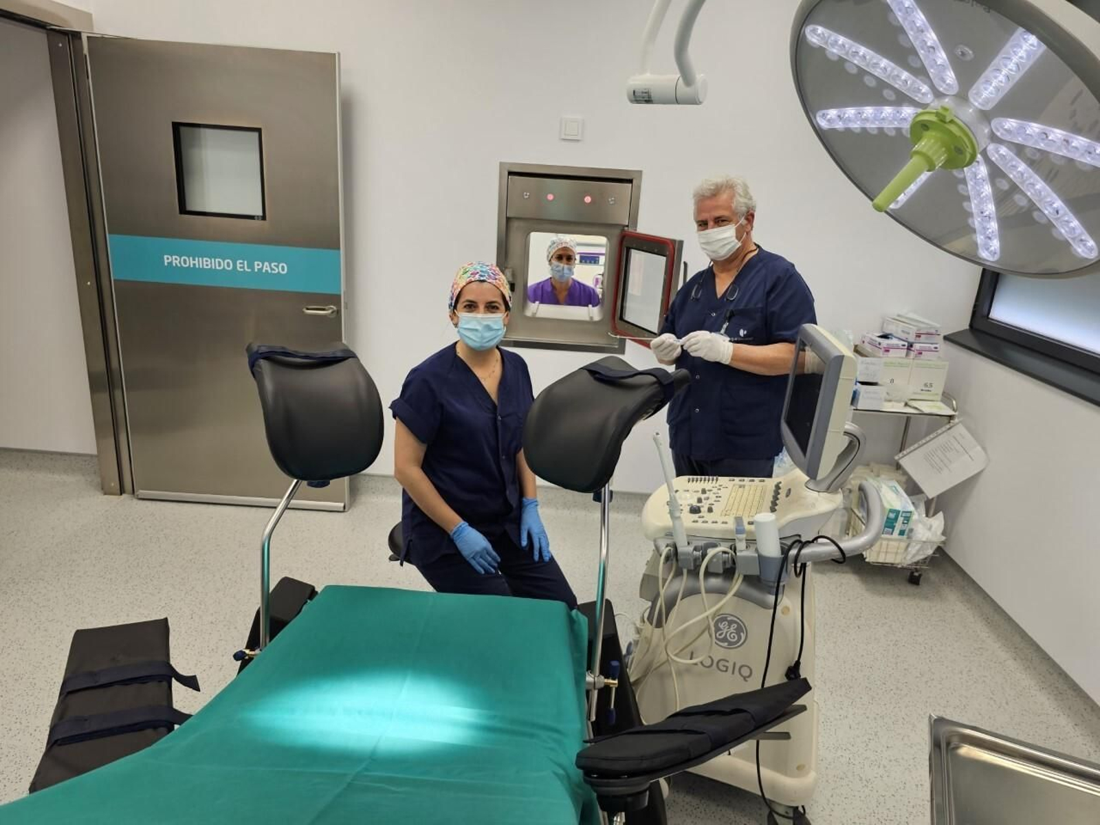 Profesionales de la unidad integral de reproducción asistida