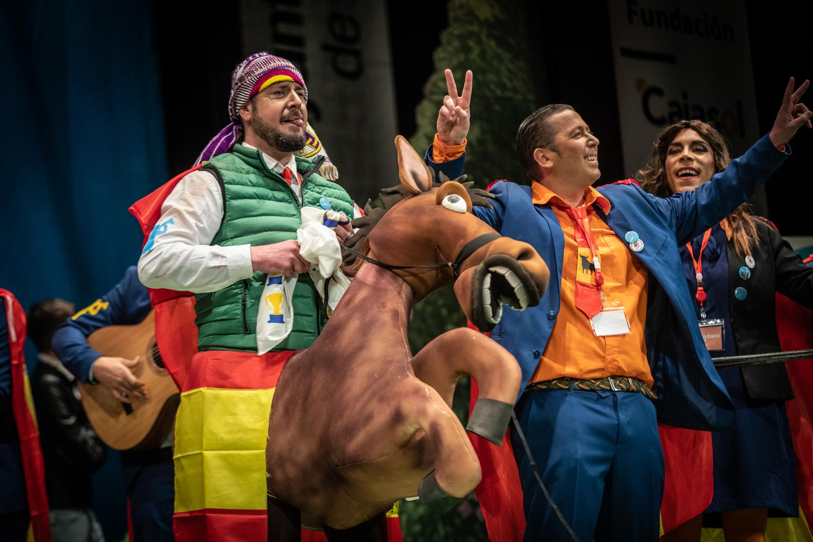 Chirigota 'Un pasito a la izquierda y un pasito a la derecha'