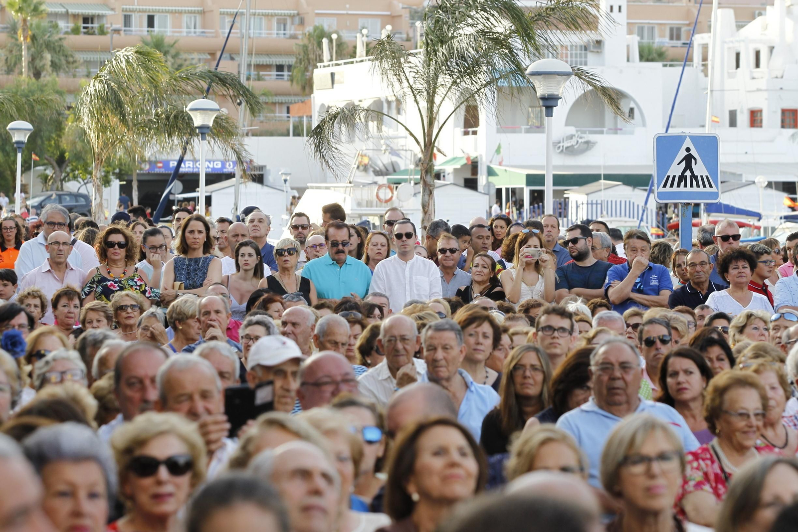 Las imágenes de la procesión de la Virgen del Carmen en Aguadulce