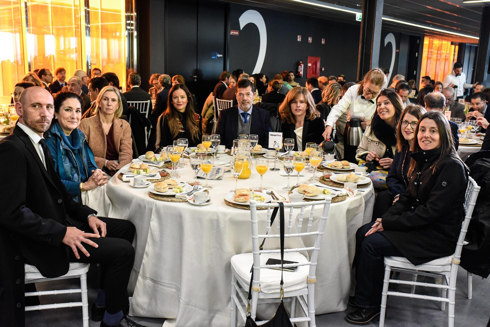 Imágenes de los asistentes al Desayuno Coloquio "Economía azul, claves para el desarrollo sostenible" organizado por el Grupo Joly
