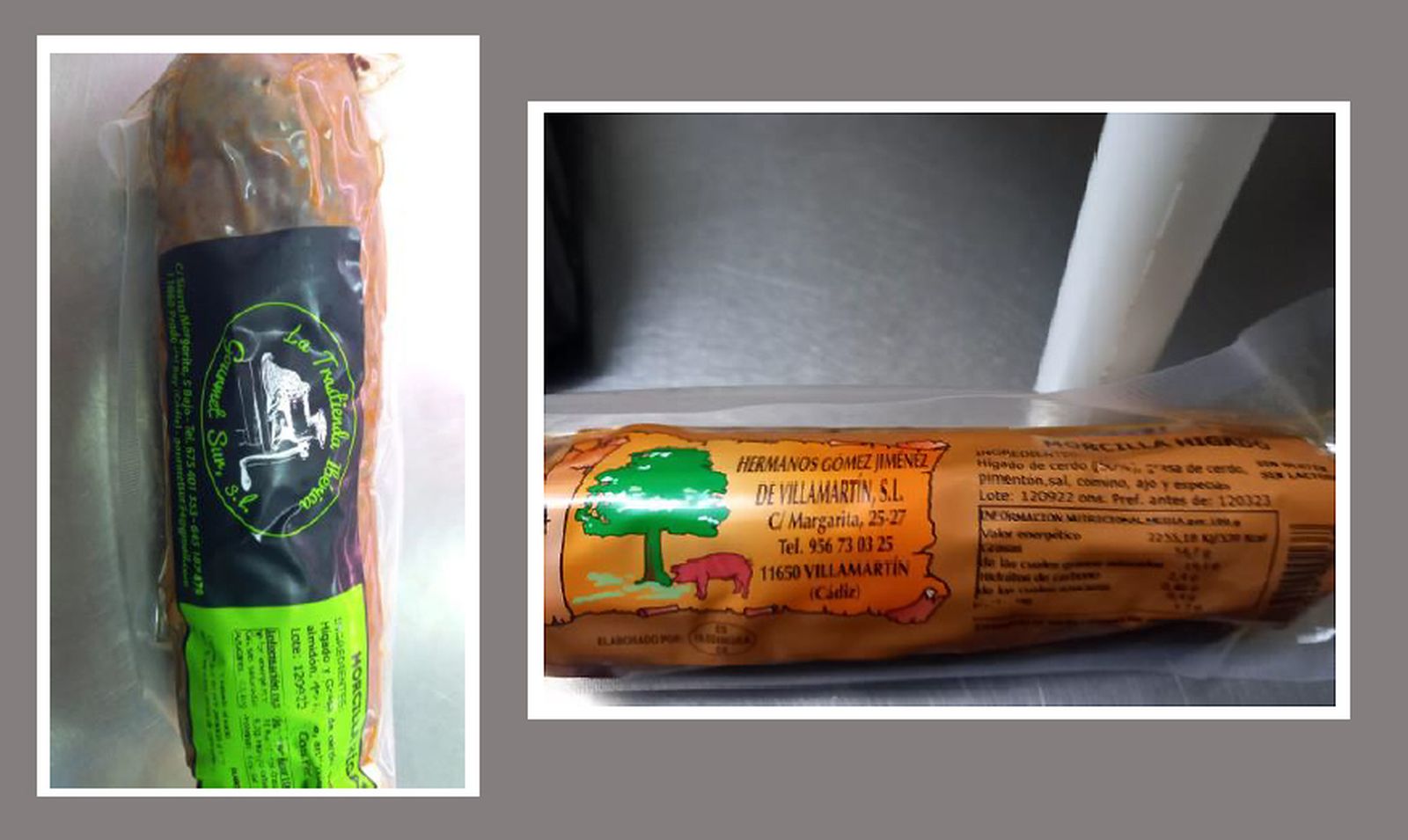 La Junta amplía la alerta por listeriosis en un embutido de hígado a otras dos empresas