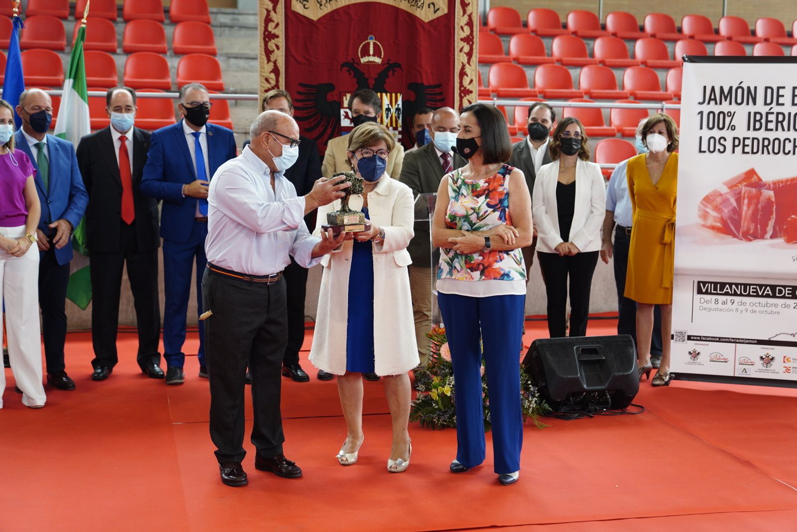 La última jornada de la Feria del Jamón de Villanueva de Córdoba, en fotografías
