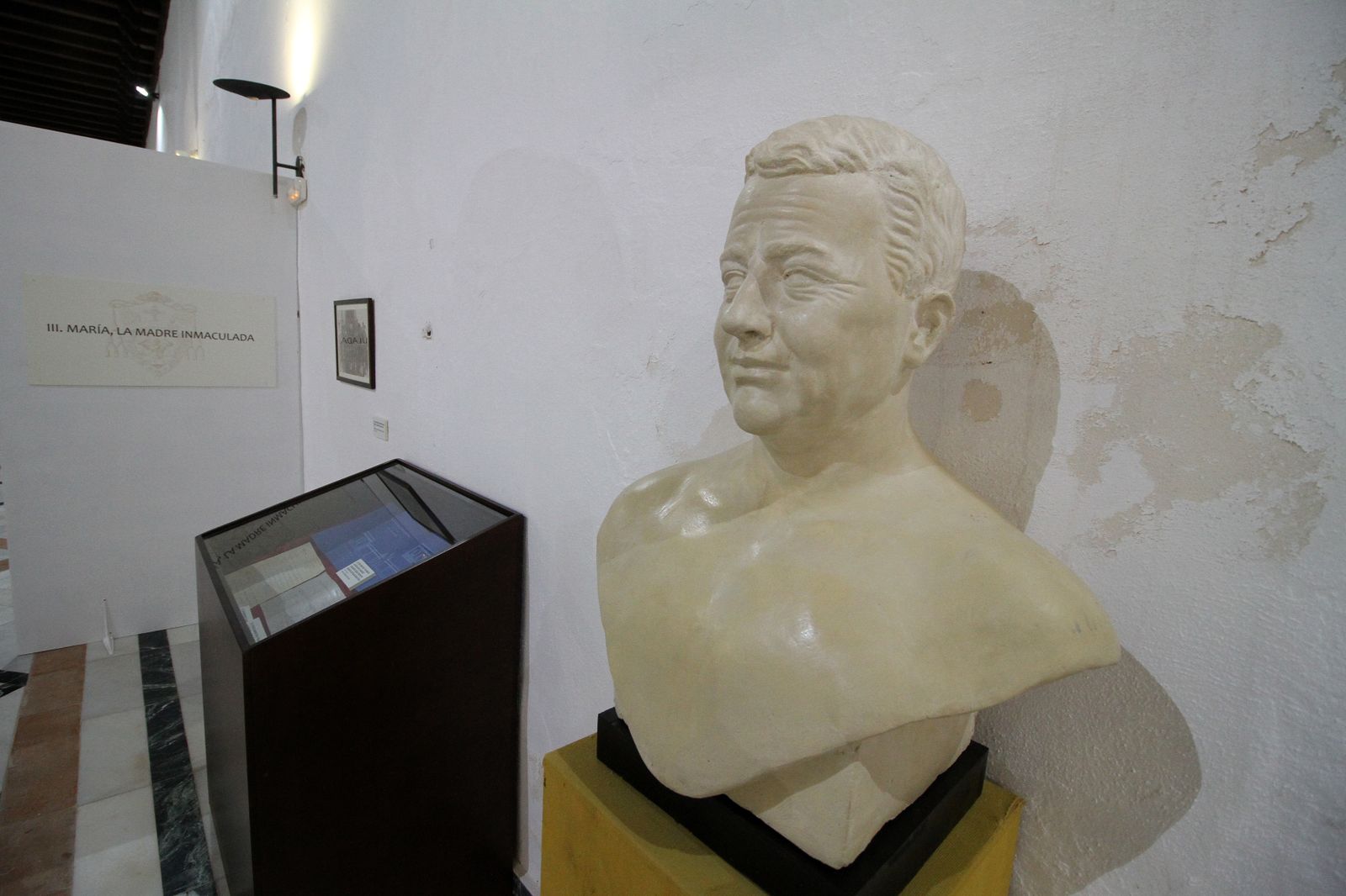 La inauguración de la exposición 'Arcipreste de Huelva, San Manuel González', en imágenes