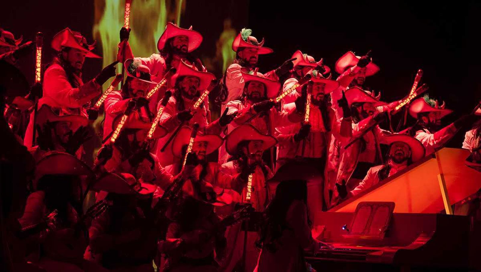 Las imágenes de la quinta función de cuartos