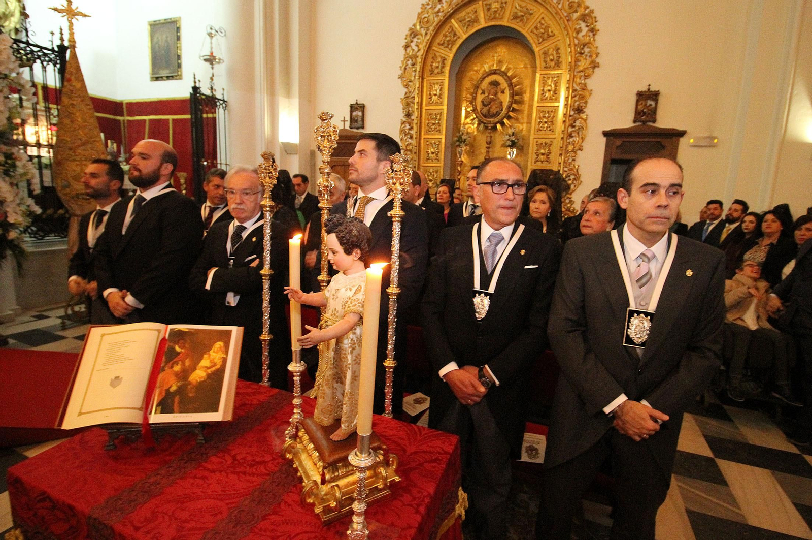 Imágenes de la bendición de la Virgen del Carmen