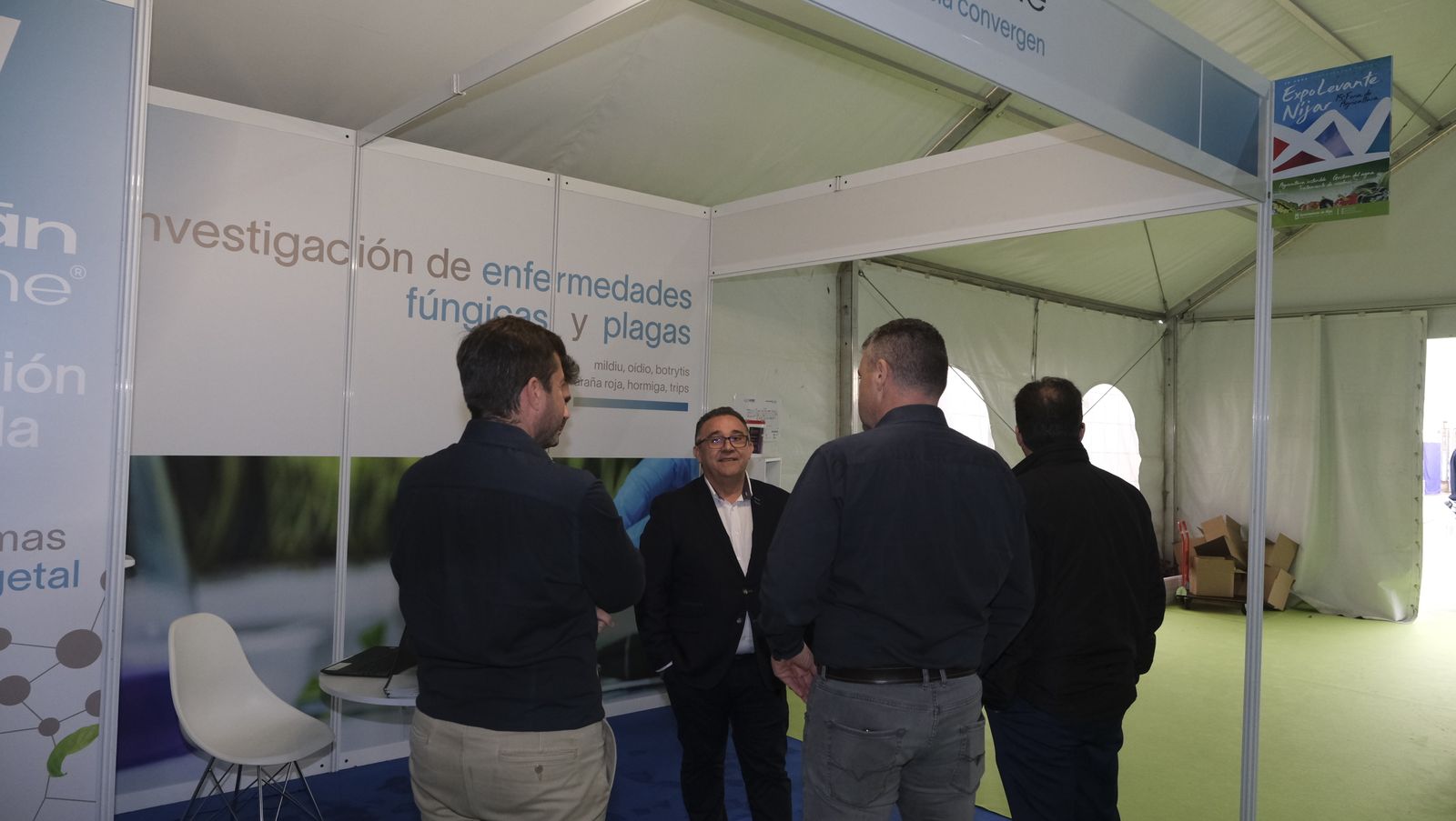 Imágenes del primer día de Expolevante Níjar.