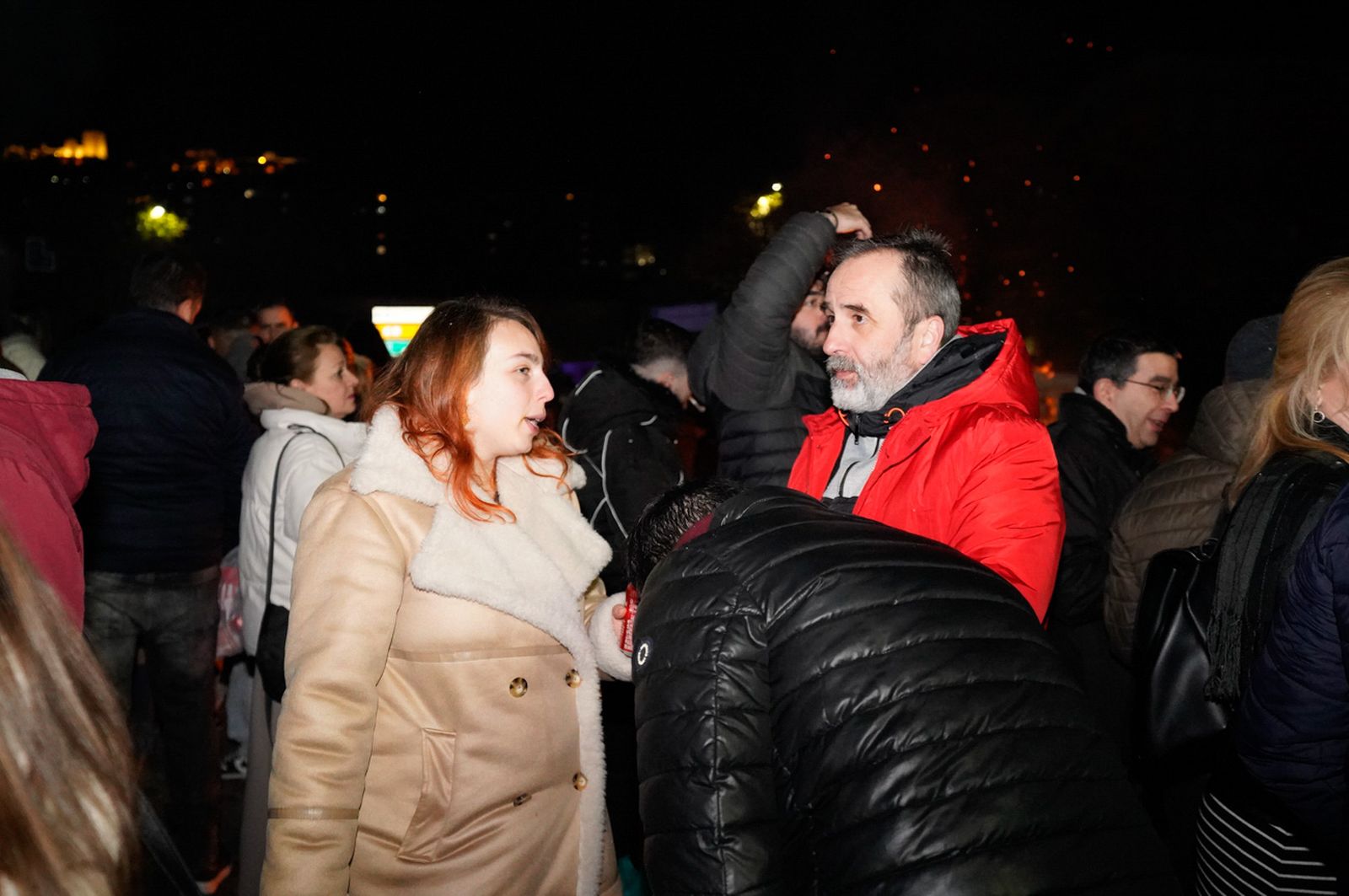 Jaén brilla y disfruta al fuego de las lumbres de San Antón
