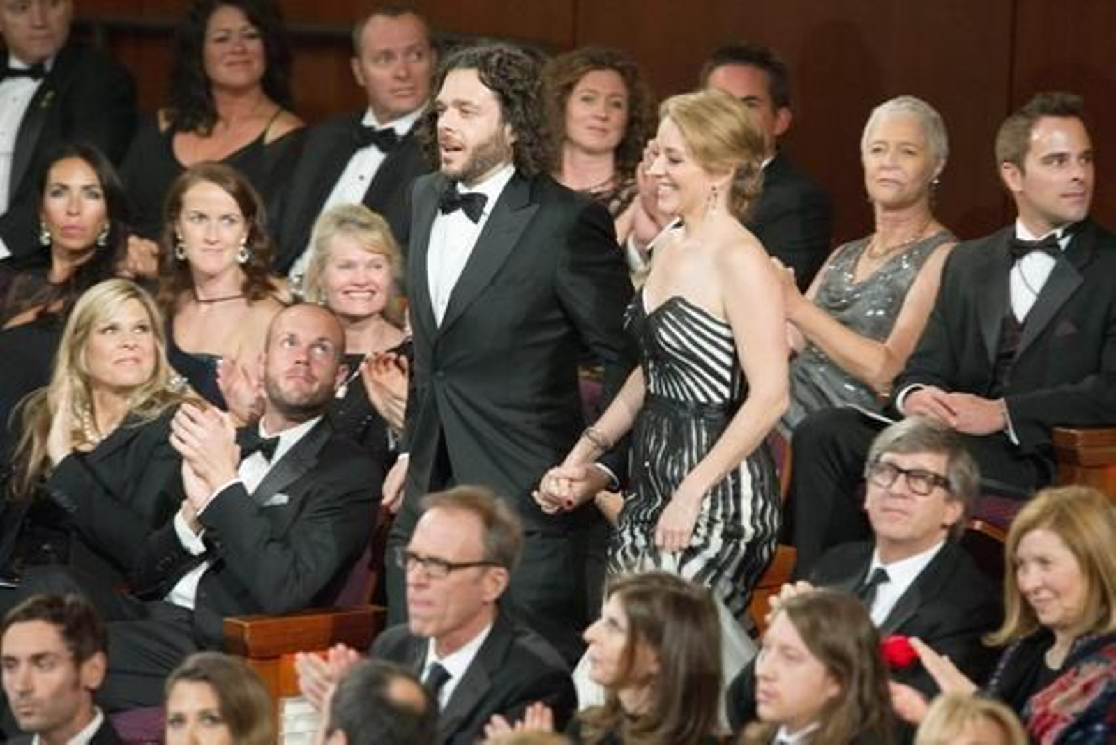 Sean Fine y Andrea Nix Fine, Oscar al mejor corto documental por 'Inocente'.

Foto: EFE