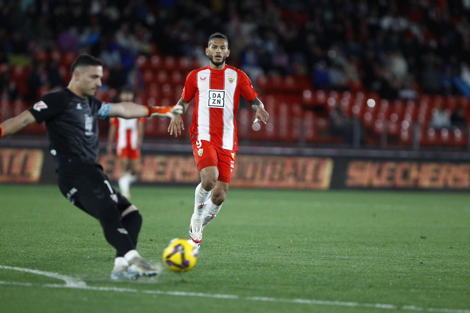 Las mejores imágenes del U.D. Almería-Málaga C.F.