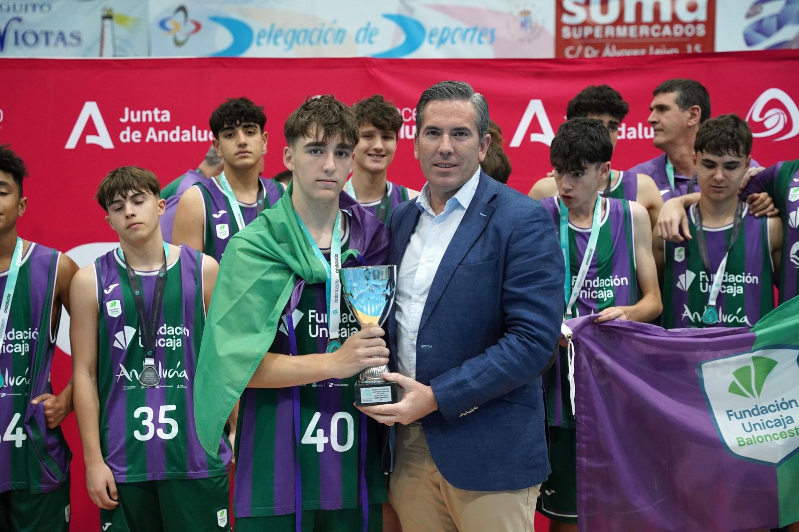 El Unicaja pierde ante el Betis en Manilva el Campeonato de Andalucía infantil