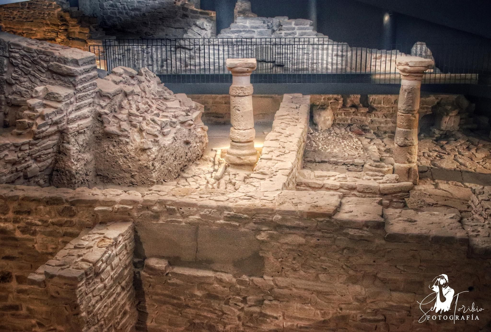 El interior de la Calderona de Porcuna.