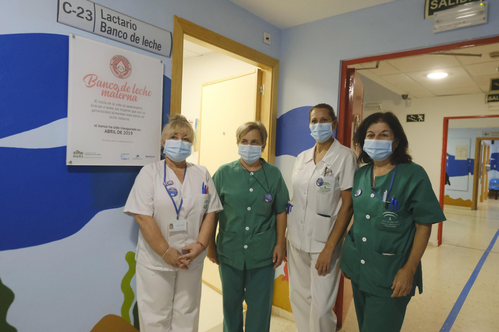 El banco de leche materna del Hospital Reina Sofía de Córdoba, en fotografías