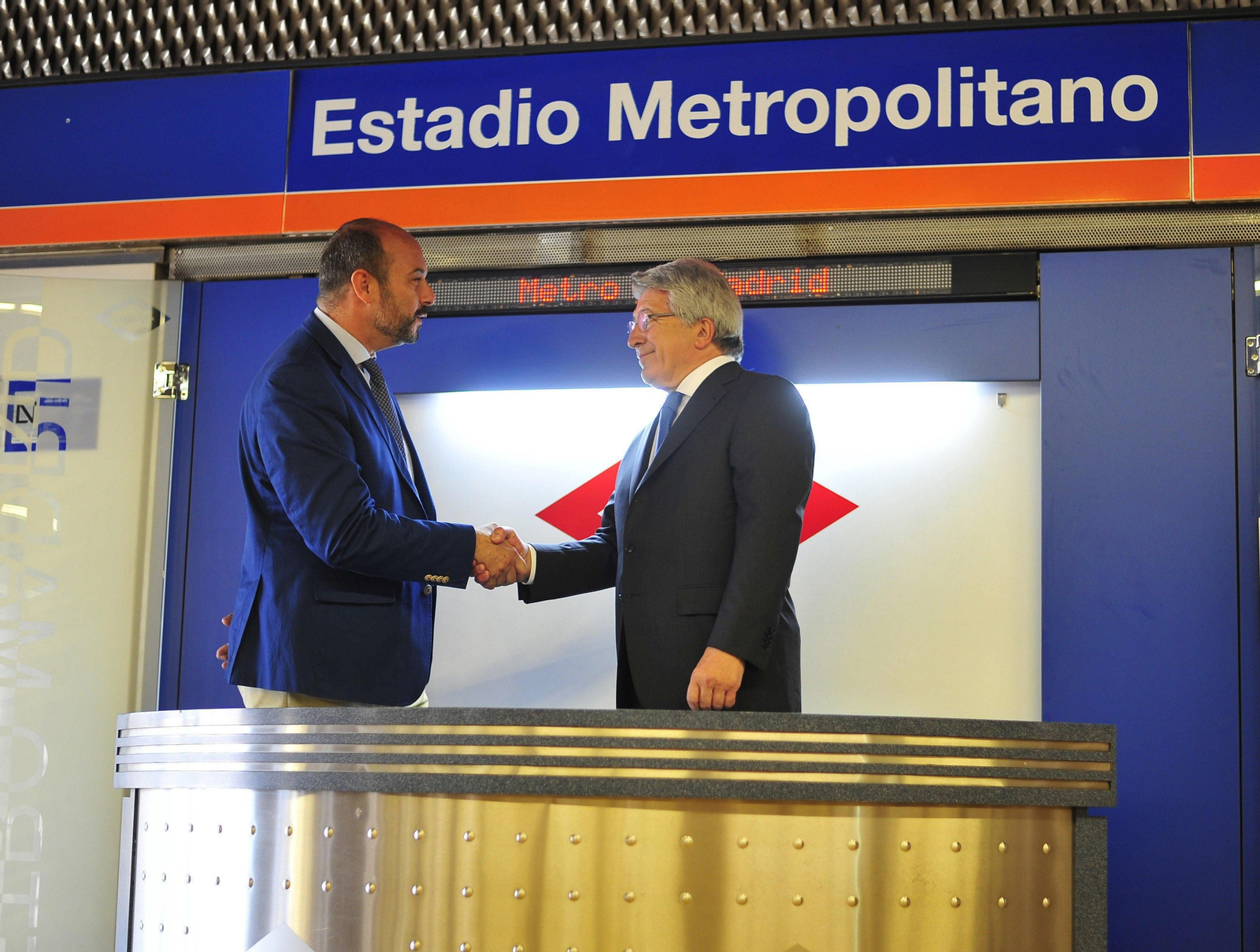El Atlético ya tiene su estación de metro