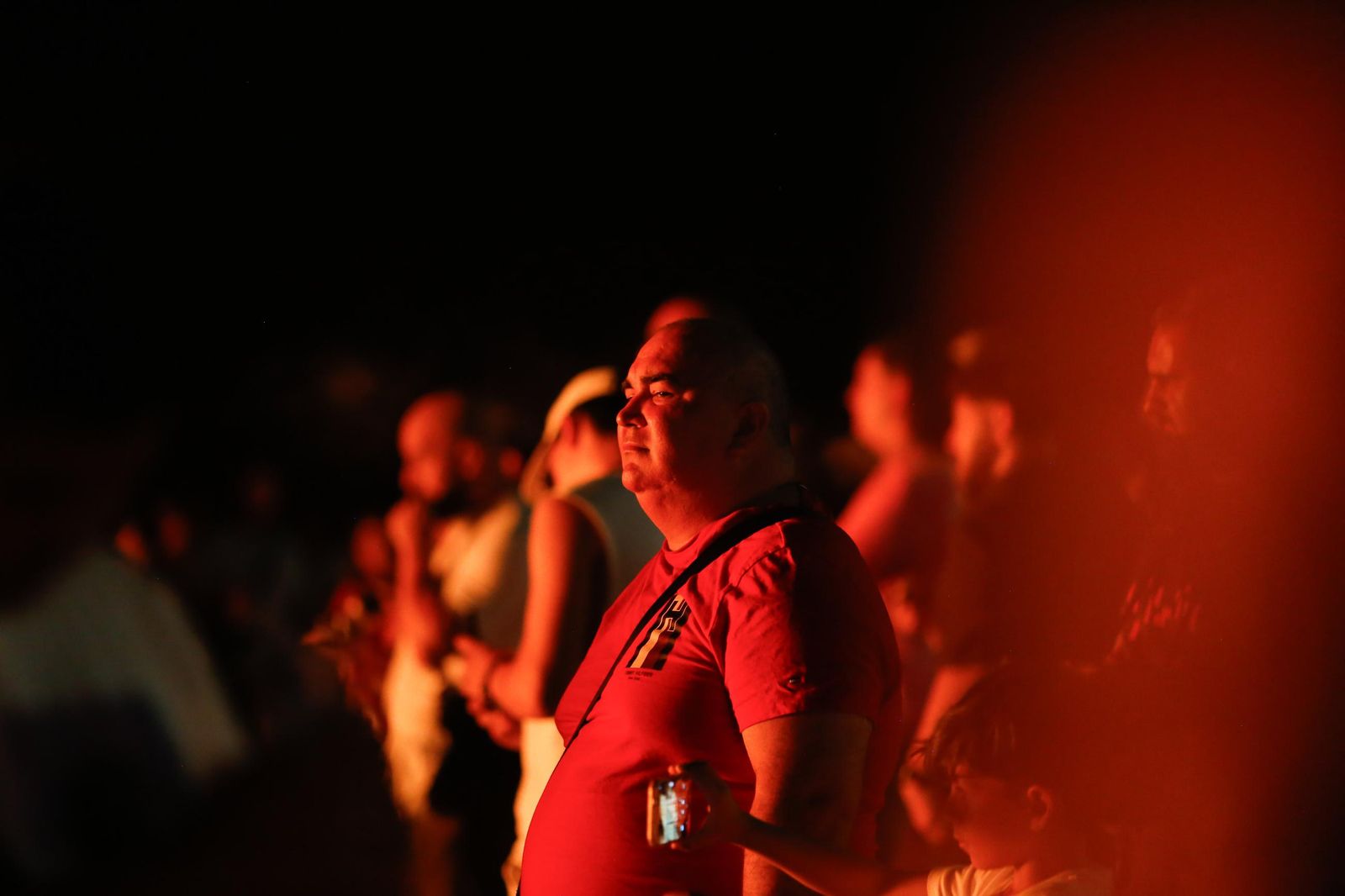 Fotos de la noche de San Juan en las playas de La Línea.