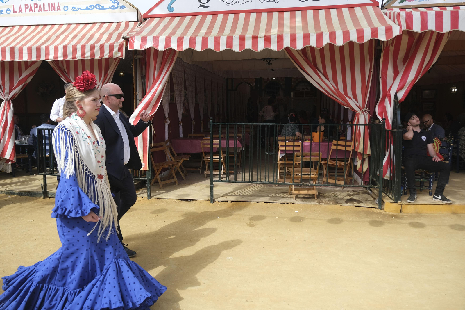Ambiente un viernes de feria