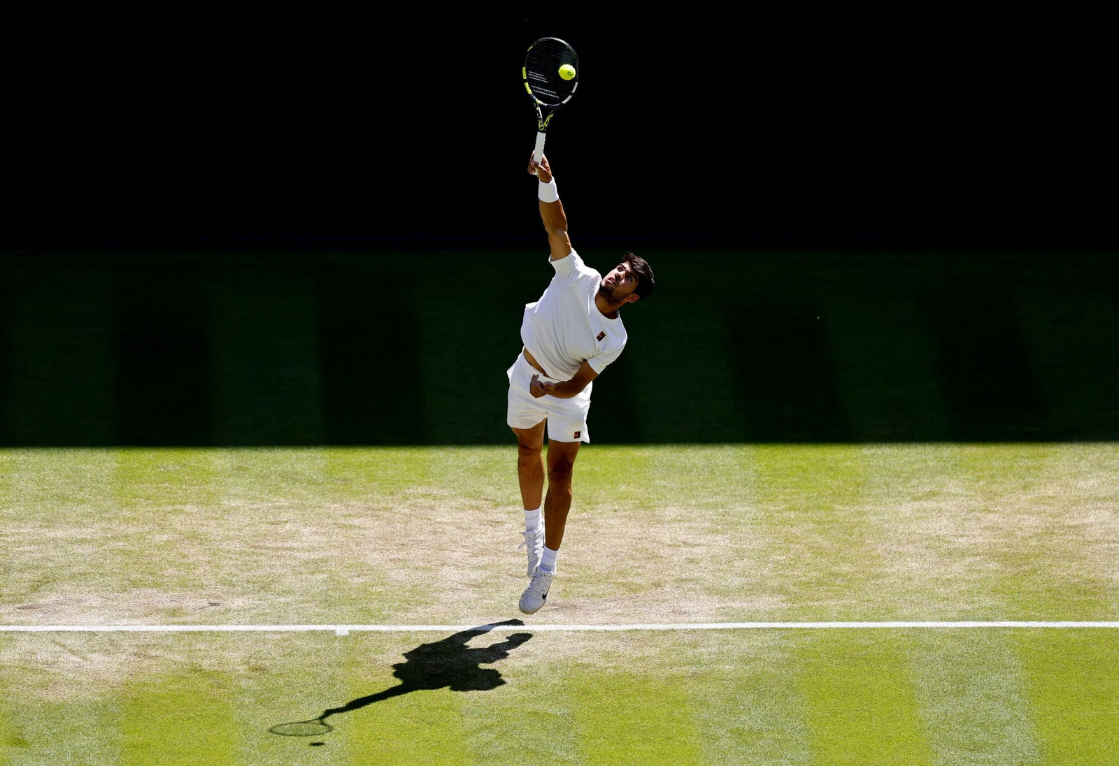 Las fotos del pase de Alcaraz a la final de Wimbledon Las fotos del pase de Alcaraz a la final de Wimbledon