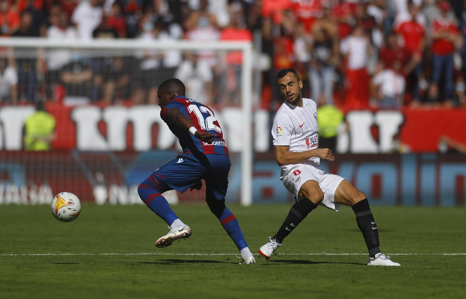 Las imágenes del Sevilla-Levante