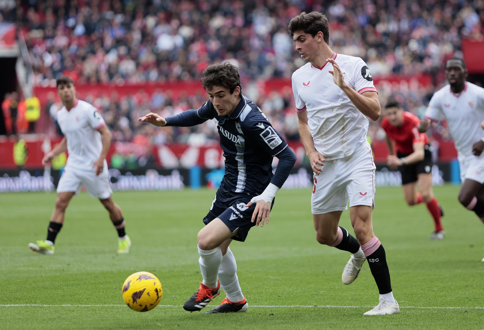 Las imágenes del Sevilla - Real Sociedad