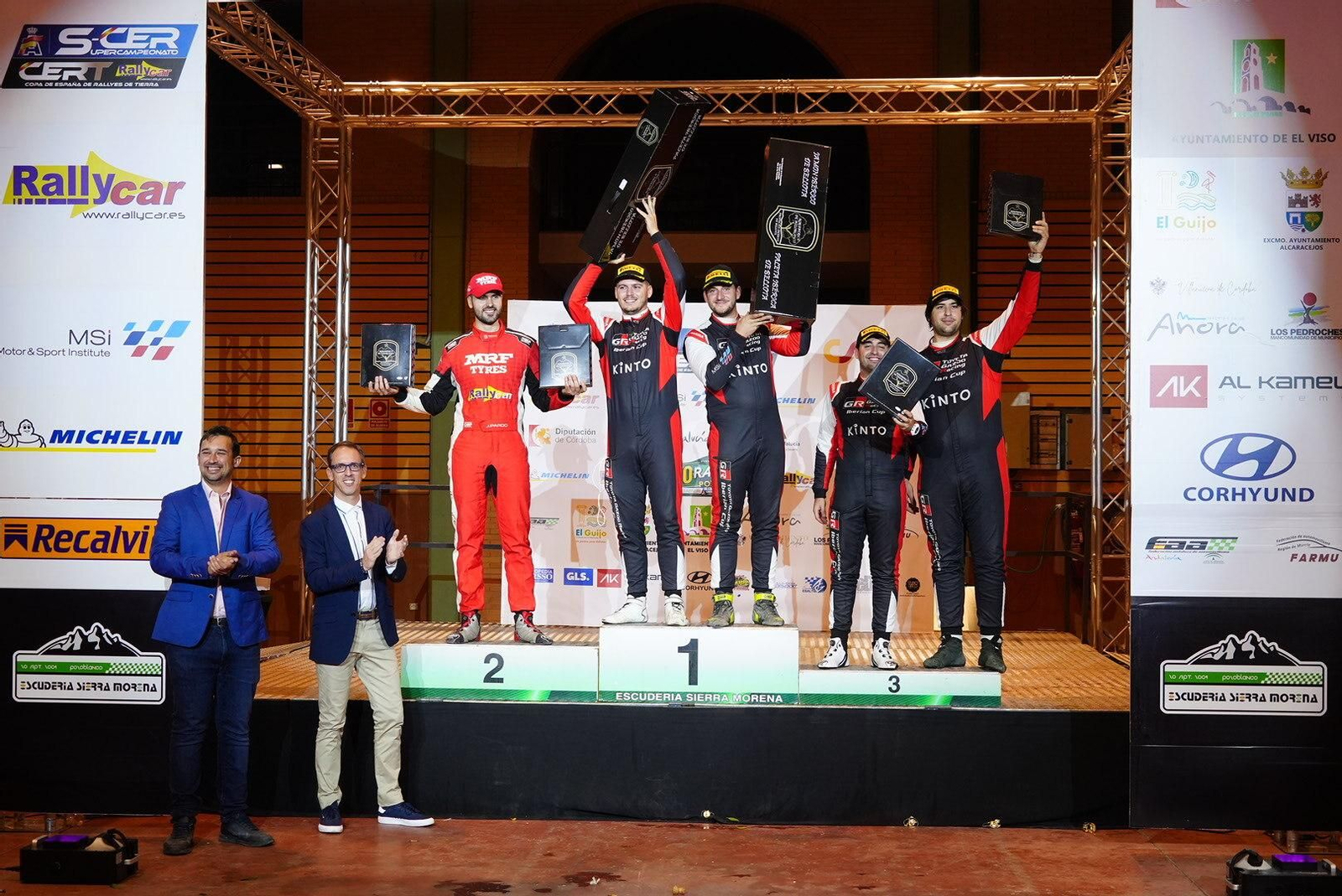 Las mejores imágenes de la entrega de premios del Rallye Ciudad de Pozoblanco